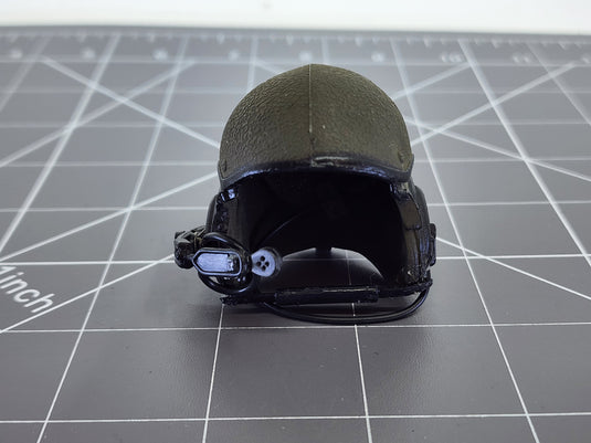 Bam 1/6 OD Green Tanker Helmet (21st Century)