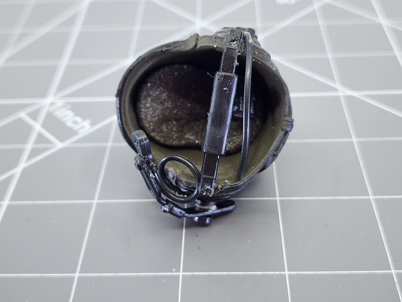 Load image into Gallery viewer, Bam 1/6 OD Green Tanker Helmet (21st Century)
