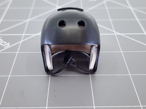 Bam 1/6 Black Helmet White Padding