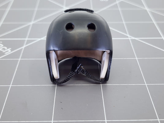 Bam 1/6 Black Helmet White Padding