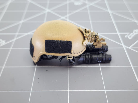 Bam 1/6 Coyote Tan Helmet W/ NVG (BBI)
