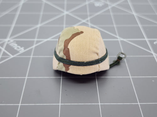 Bam 1/6 3C Desert Camo Helmet