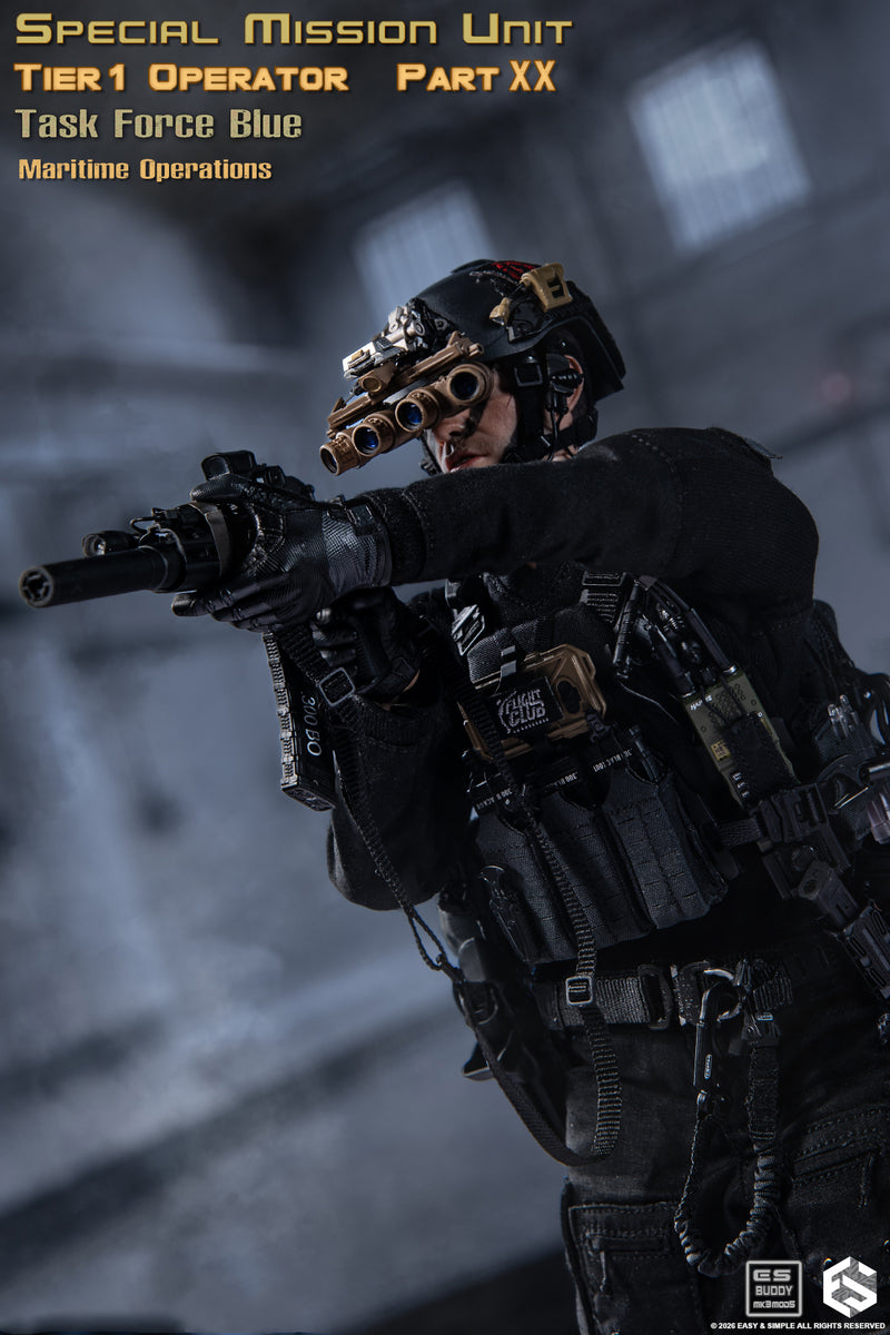 Load image into Gallery viewer, PREORDER DEPOSIT - SMU Tier1 Operator Part XX Task Force Blue Maritime Operation Ver B - MINT IN BOX
