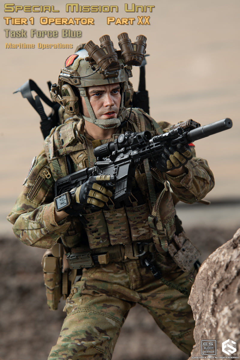Load image into Gallery viewer, PREORDER DEPOSIT - SMU Tier1 Operator Part XX Task Force Blue Maritime Operation Ver A - MINT IN BOX
