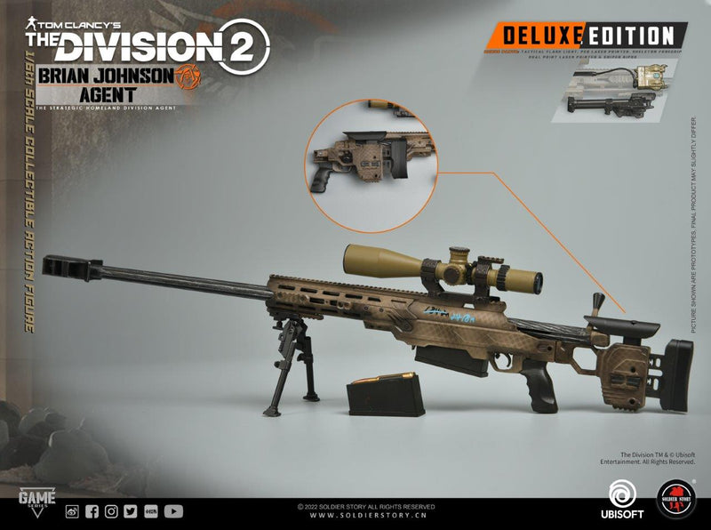 Load image into Gallery viewer, The Division 2 - Agent Brian Johnson Deluxe Ver. - MINT IN BOX
