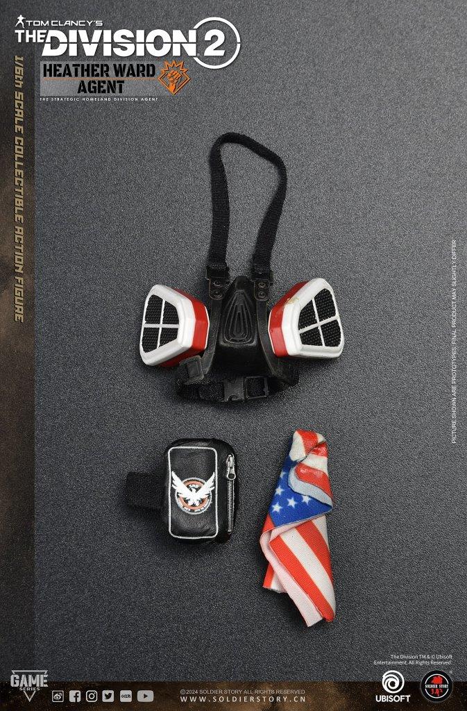 Load image into Gallery viewer, The Division 2 - Brian Johnson DLX, Caleb Dunne, &amp; Heather Ward COMBO - MINT IN BOX
