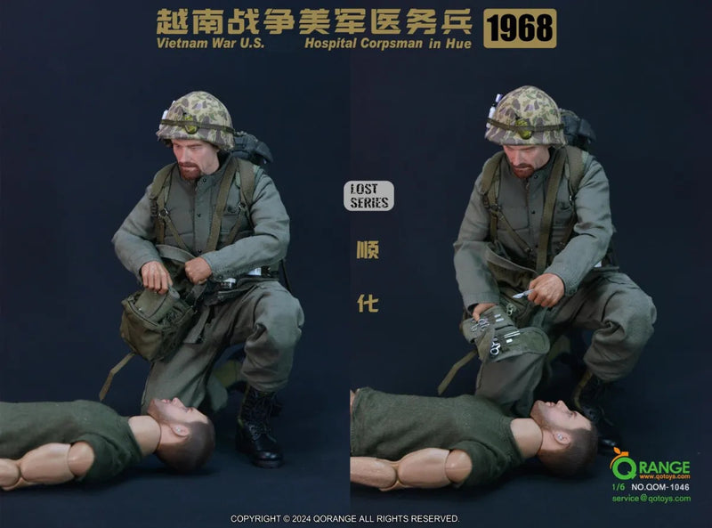 Load image into Gallery viewer, Vietnam War - Hospital Corpsman - M5 Medic Backpack w/Medical Supplies Type 1
