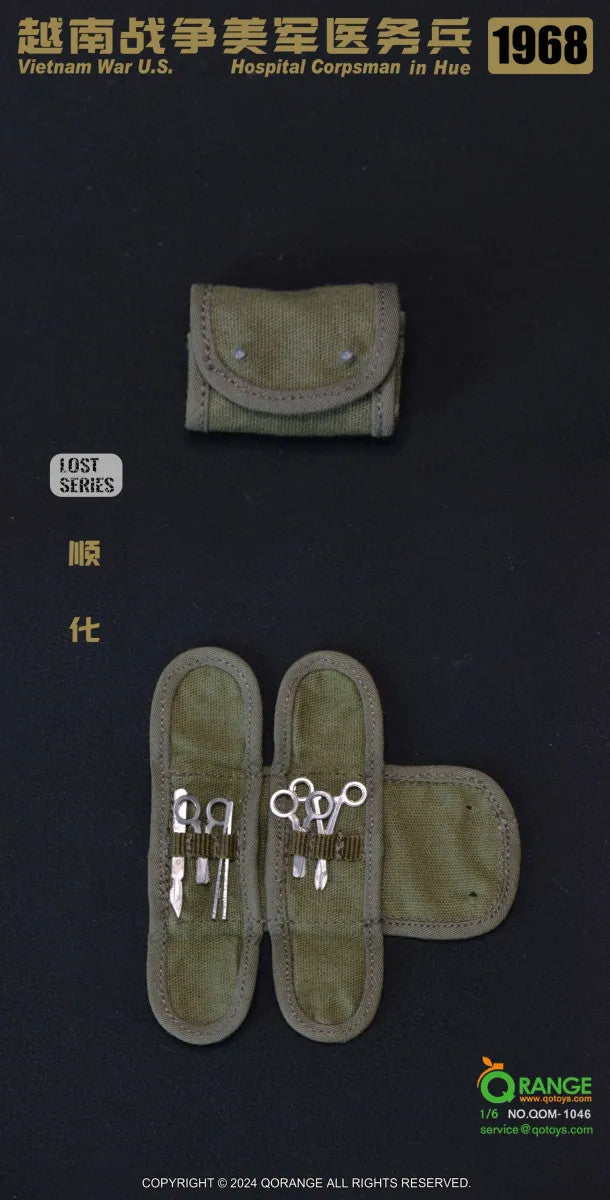 Load image into Gallery viewer, Vietnam War - Hospital Corpsman - M5 Medic Backpack w/Medical Supplies Type 1
