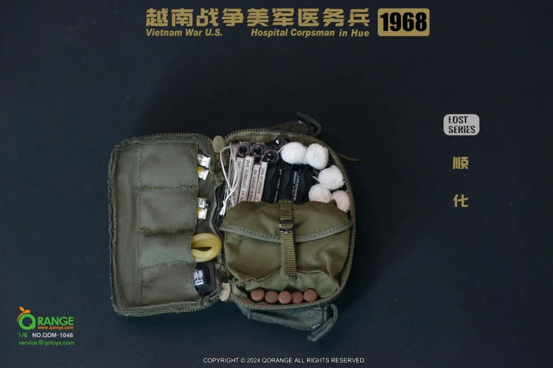 Load image into Gallery viewer, Vietnam War - Hospital Corpsman - M5 Medic Backpack w/Medical Supplies Type 1
