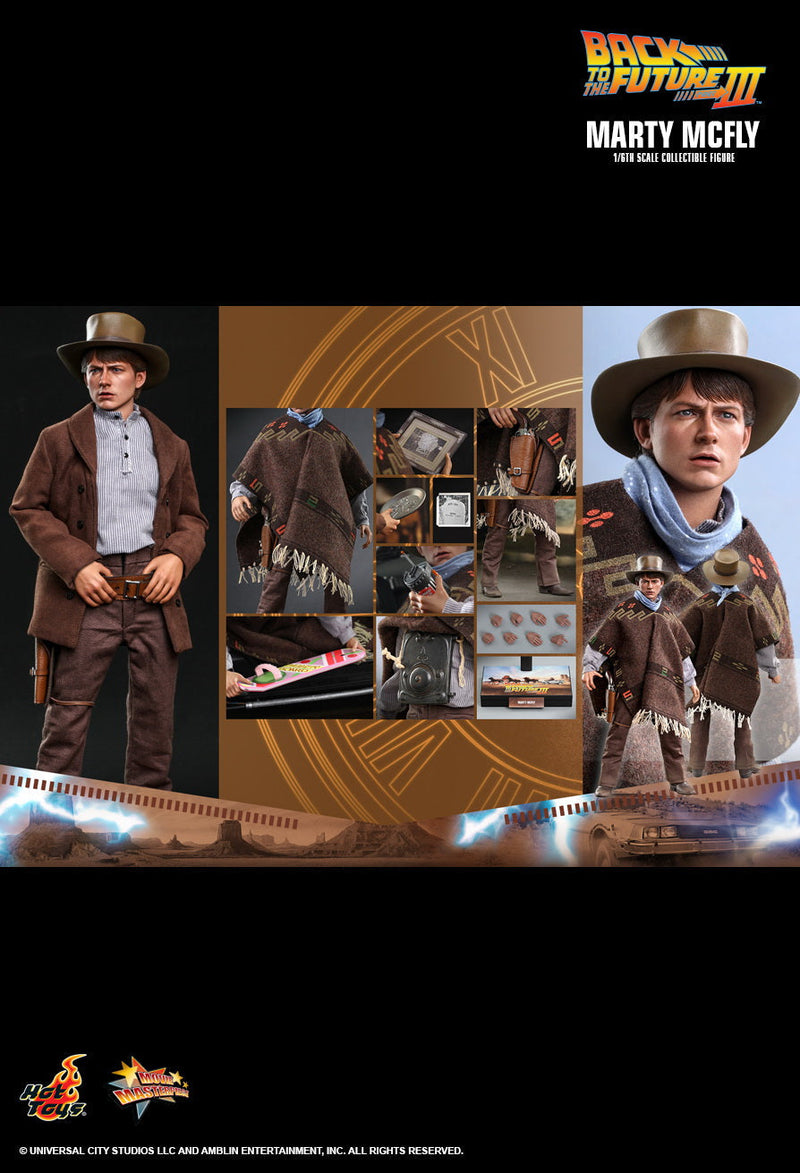 Load image into Gallery viewer, Back To The Future - Cowboy Marty Mcfly - Brown Cowboy Boots (Peg Type)
