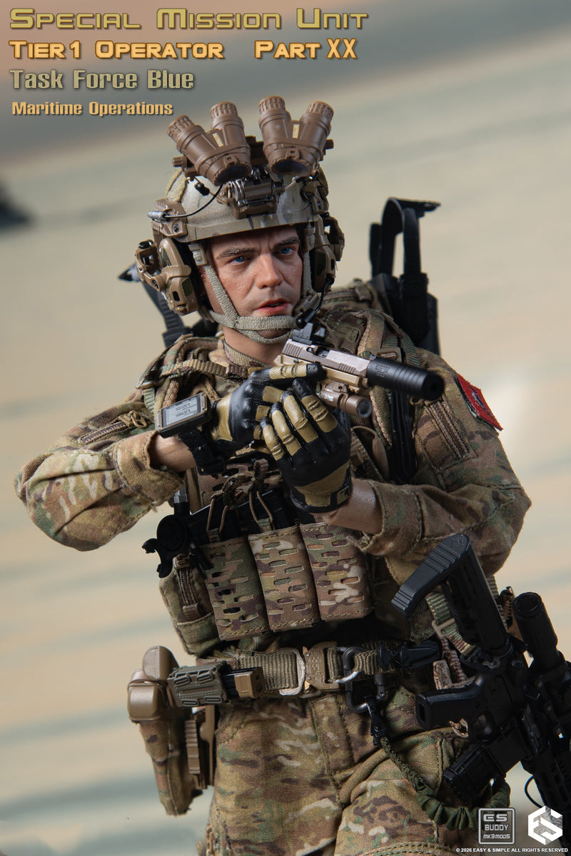 Load image into Gallery viewer, PREORDER DEPOSIT - SMU Tier1 Operator Part XX Task Force Blue Maritime Operation Ver A - MINT IN BOX
