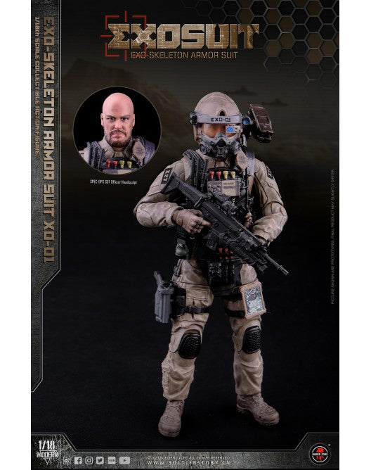 Load image into Gallery viewer, 1/18 Scale - EXO-Skeleton Armor Suit XO-01 - MINT IN BOX

