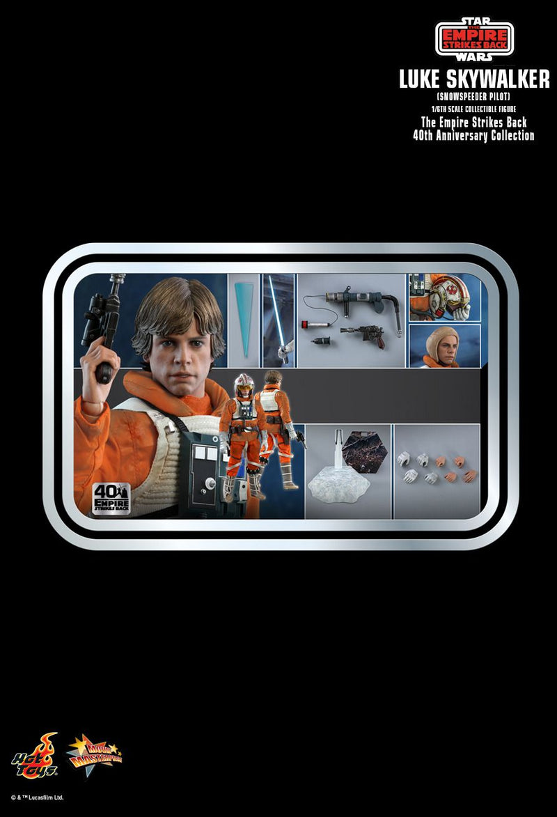 Load image into Gallery viewer, SW Ep. V - Grey Snowspeeder w/2x Snowspeeder Luke COMBO - MINT IN BOX
