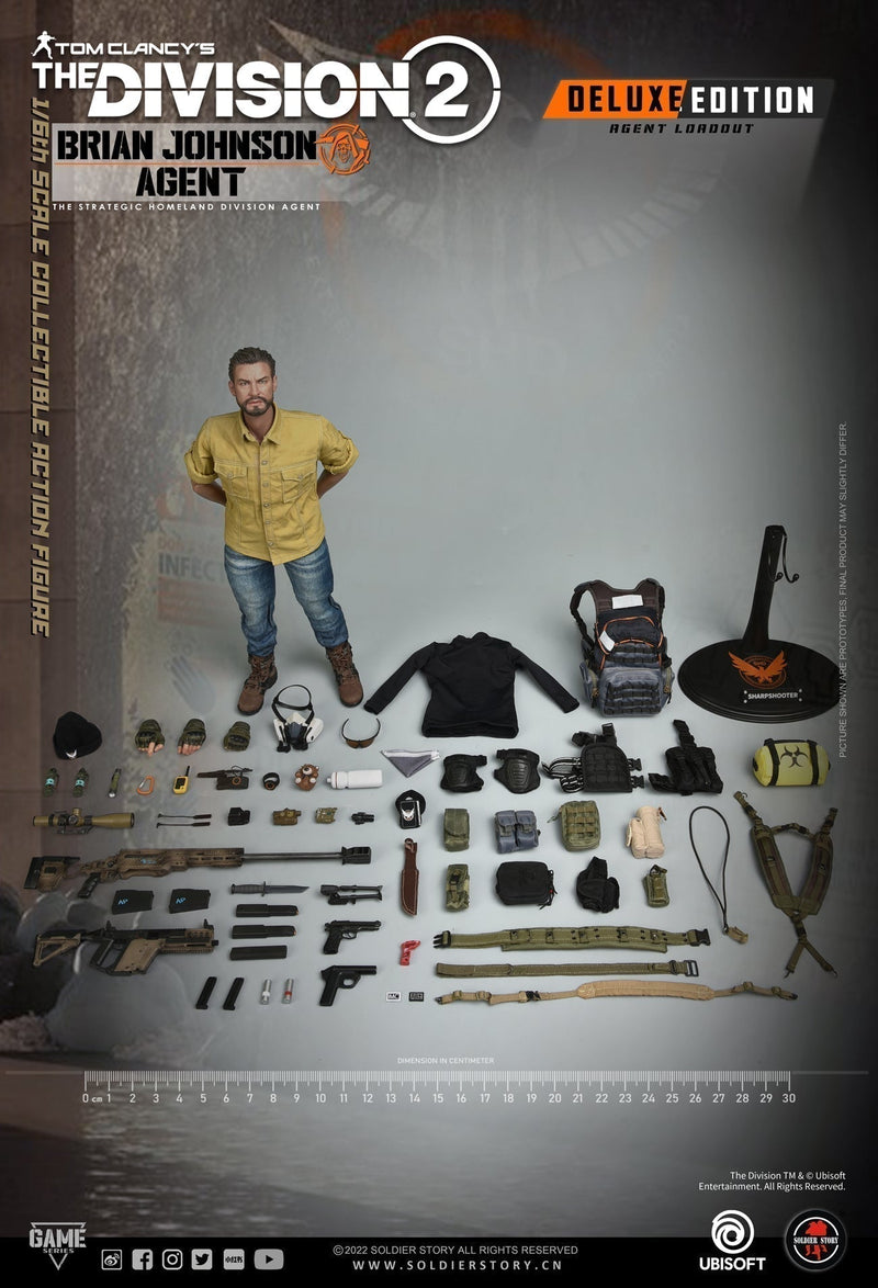 Load image into Gallery viewer, The Division 2 - Brian Johnson - Green Belt w/Y-Harness &amp; Pouch Set
