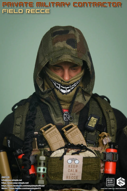 PMC Field RECCE - Green Chest Rig w/3C Desert Pouches – BlackOpsToys