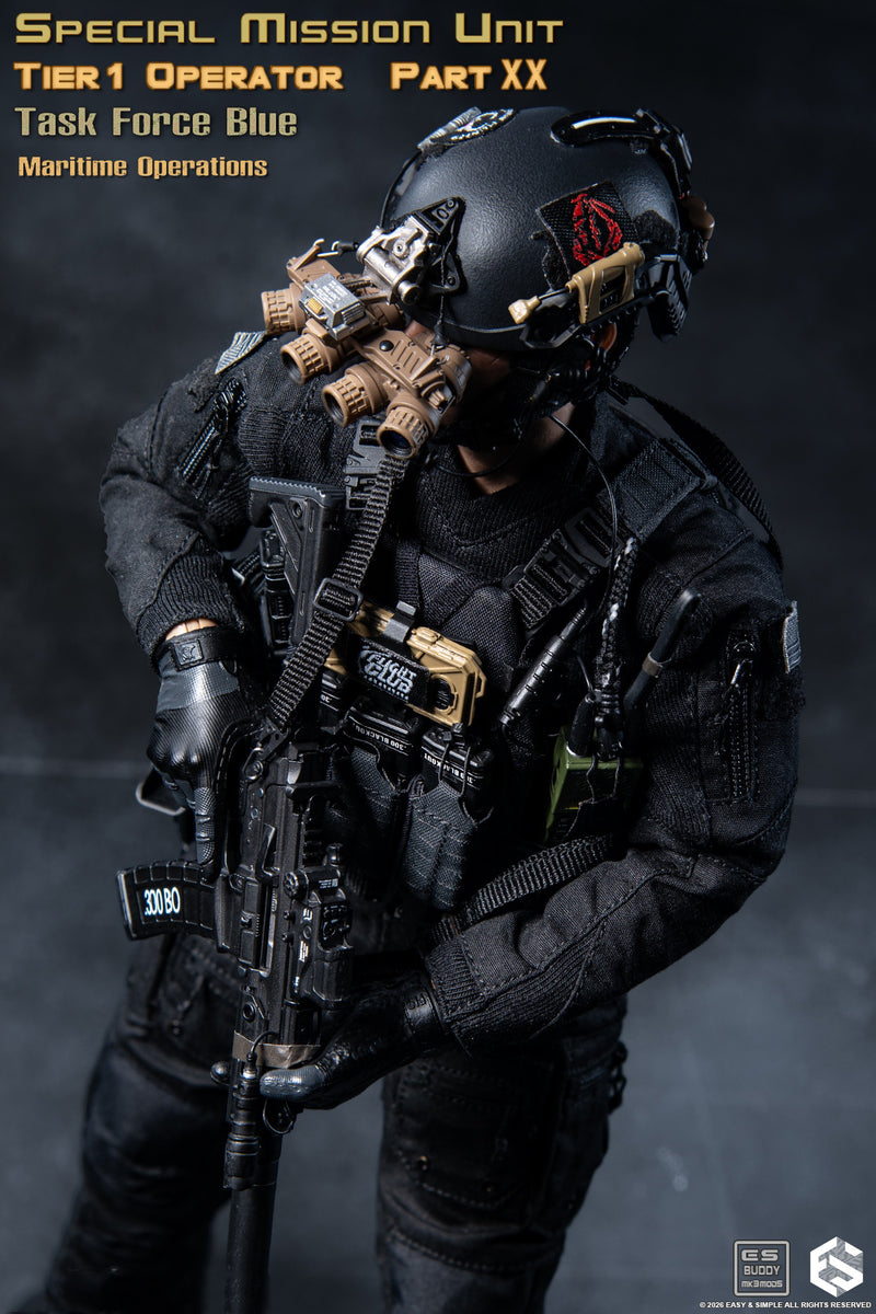 Load image into Gallery viewer, PREORDER DEPOSIT - SMU Tier1 Operator Part XX Task Force Blue Maritime Operation Ver B - MINT IN BOX
