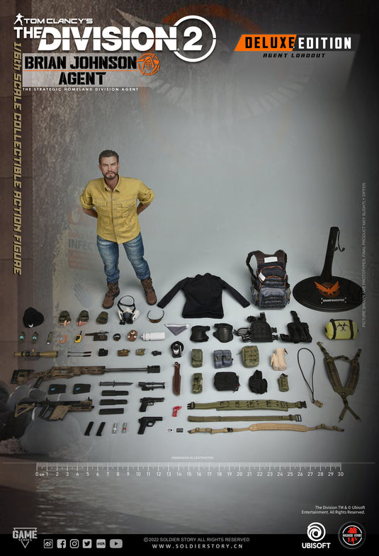 The Division 2 - Agent Brian Johnson Deluxe Ver. - MINT IN BOX