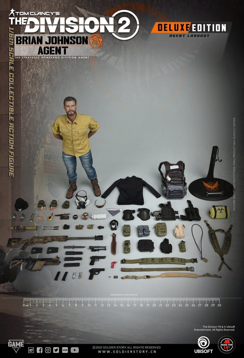 Load image into Gallery viewer, The Division 2 - Brian Johnson - Vector Submachine Gun w/Attachment Set
