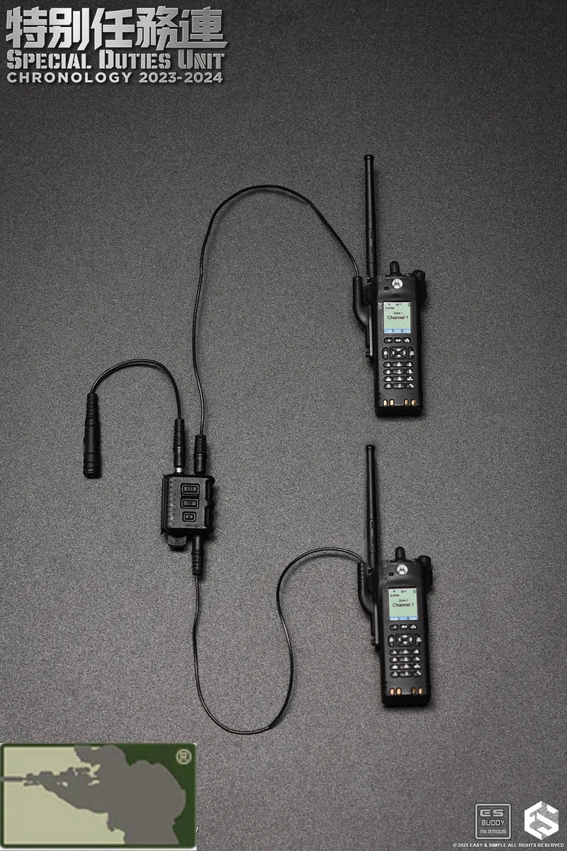 Load image into Gallery viewer, SDU Assault Team - Helmet w/NVG &amp; Communications Set
