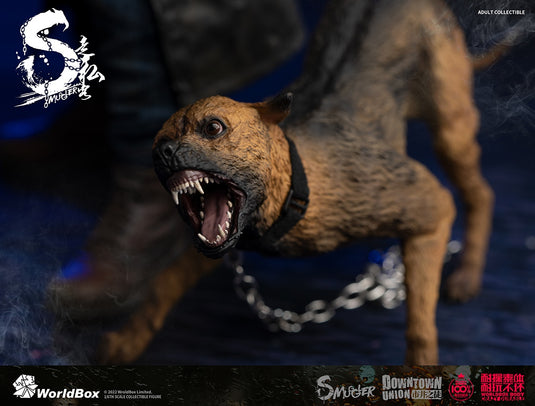 Downtown Union - Smuggler - Aggressive Dog w/Chain & Hand Set