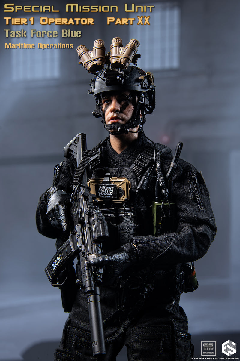 Load image into Gallery viewer, PREORDER DEPOSIT - SMU Tier1 Operator Part XX Task Force Blue Maritime Operation Ver B - MINT IN BOX
