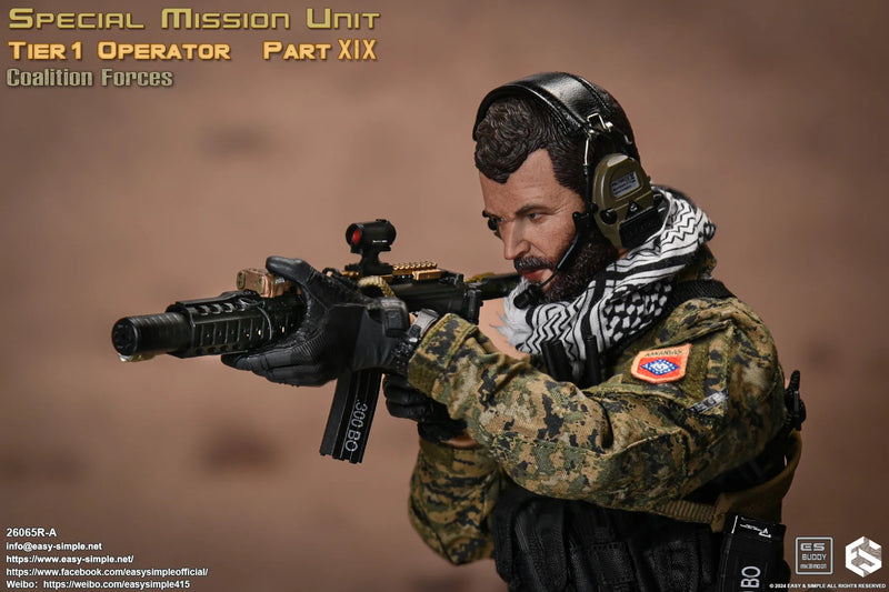Load image into Gallery viewer, SMU Tier 1 Operator Part XIX Coalition Forces Version A - MINT IN BOX
