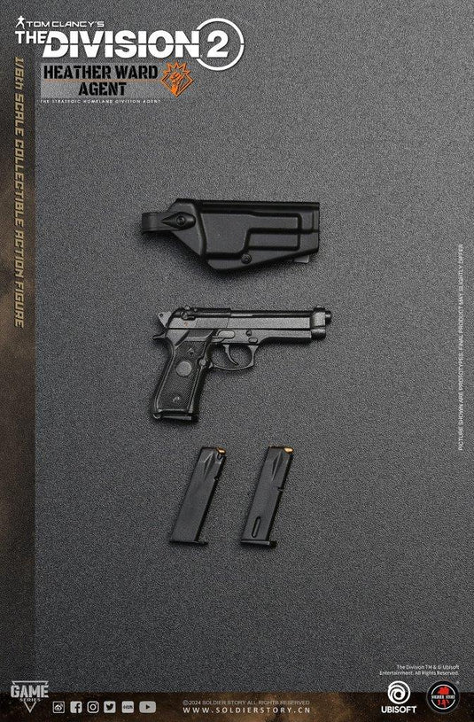 The Division 2 - Brian Johnson DLX, Caleb Dunne, & Heather Ward COMBO - MINT IN BOX