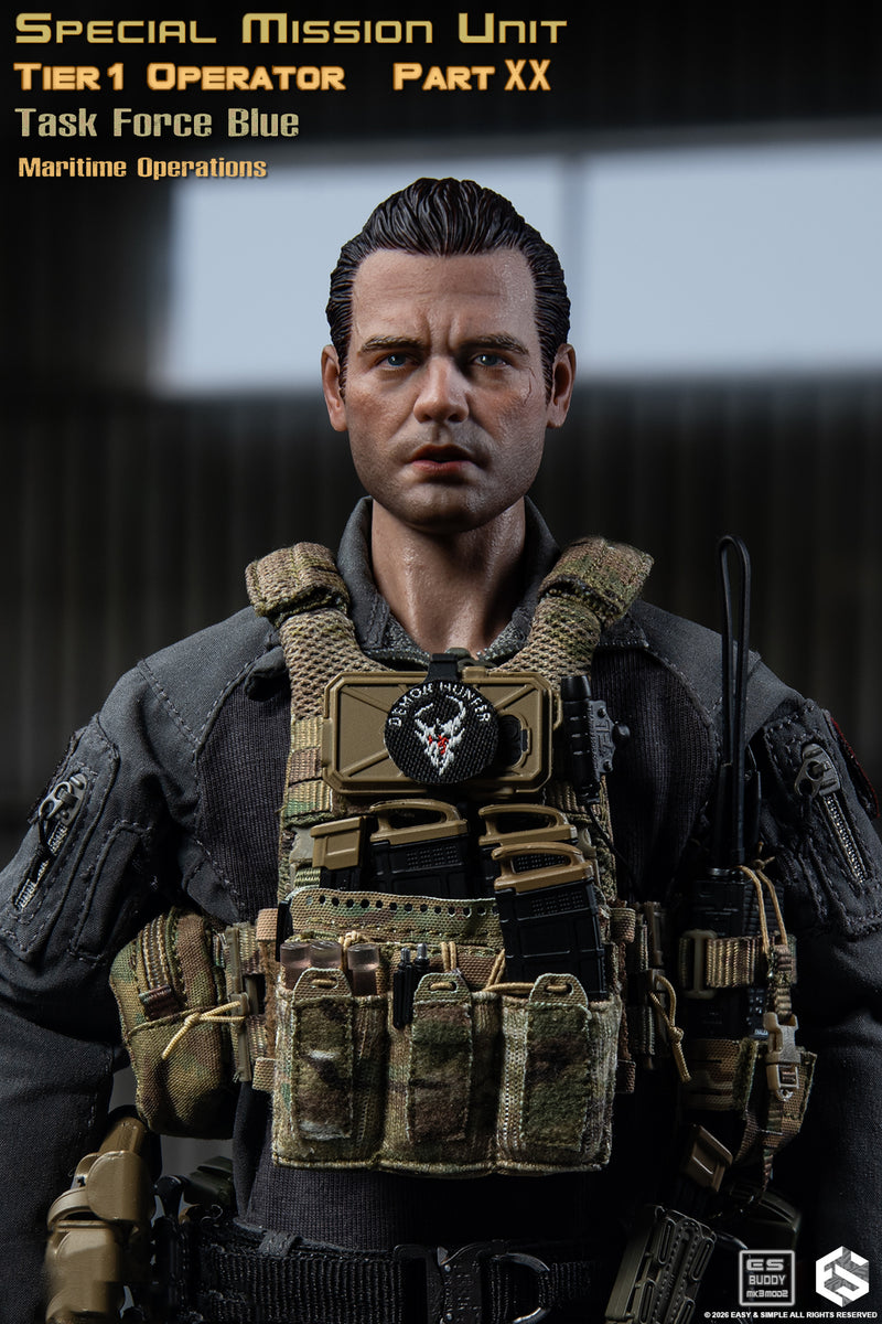 Load image into Gallery viewer, PREORDER DEPOSIT - SMU Tier1 Operator Part XX Task Force Blue Maritime Operation Ver C Limited - MINT IN BOX
