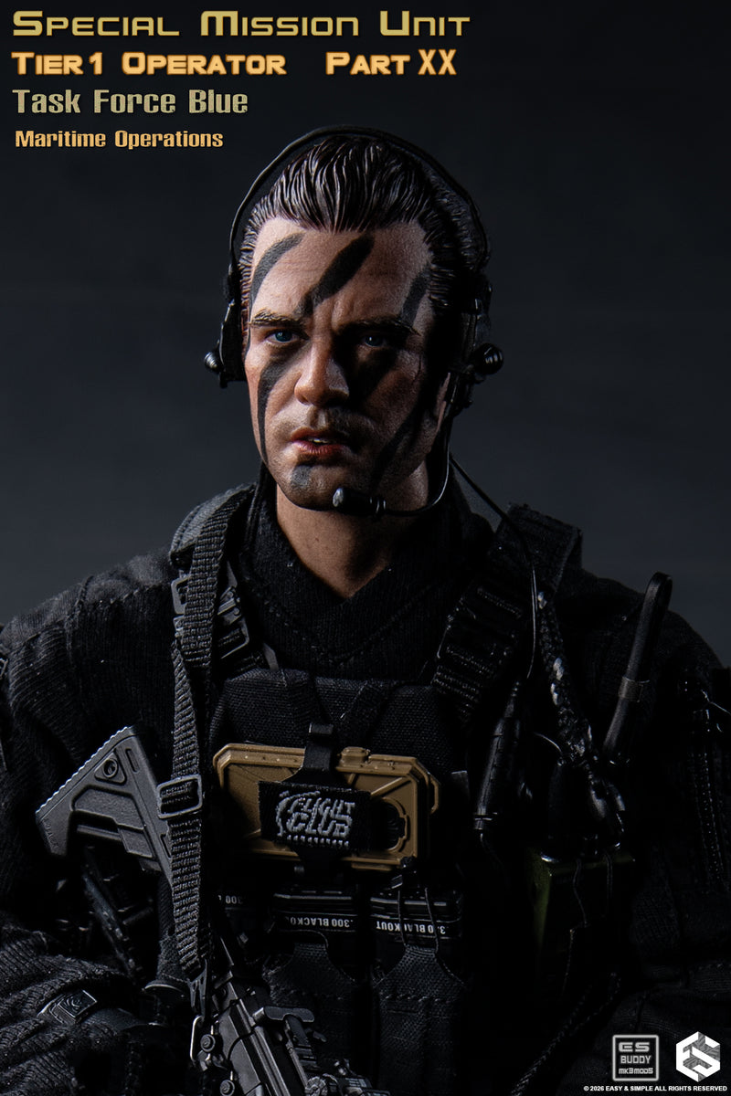 Load image into Gallery viewer, PREORDER DEPOSIT - SMU Tier1 Operator Part XX Task Force Blue Maritime Operation Ver B - MINT IN BOX
