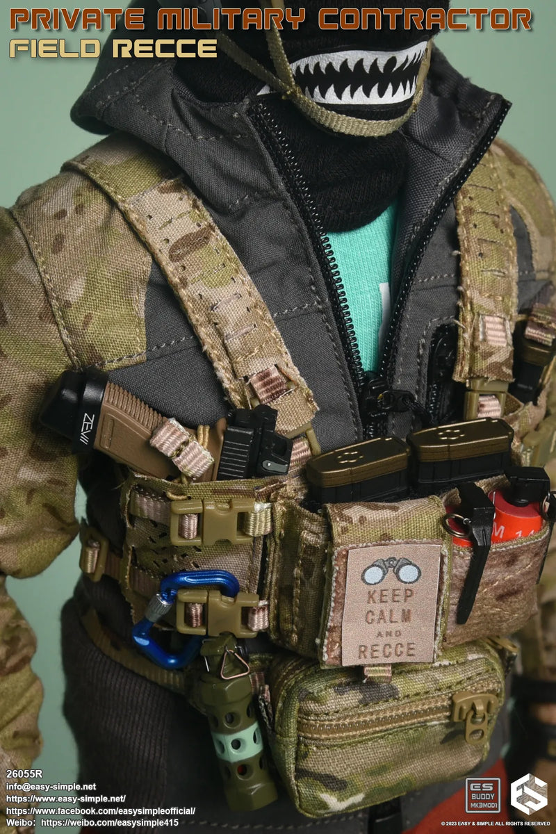Load image into Gallery viewer, PMC Field RECCE - Multicam Chest Rig w/Fanny Pack
