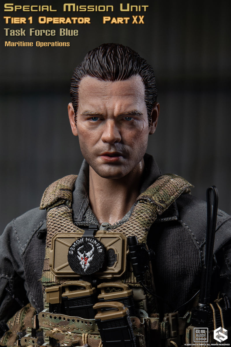 Load image into Gallery viewer, PREORDER DEPOSIT - SMU Tier1 Operator Part XX Task Force Blue Maritime Operation Ver C Limited - MINT IN BOX
