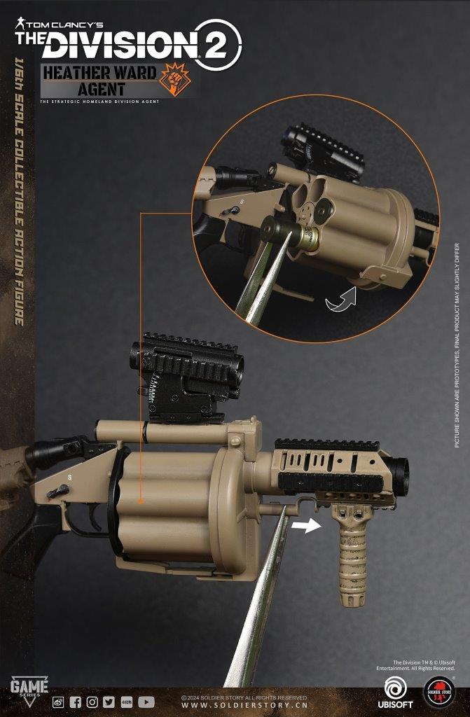 Load image into Gallery viewer, The Division 2 - Johnson, Dunne, &amp; Ward w/Robo Dog - MINT IN BOX
