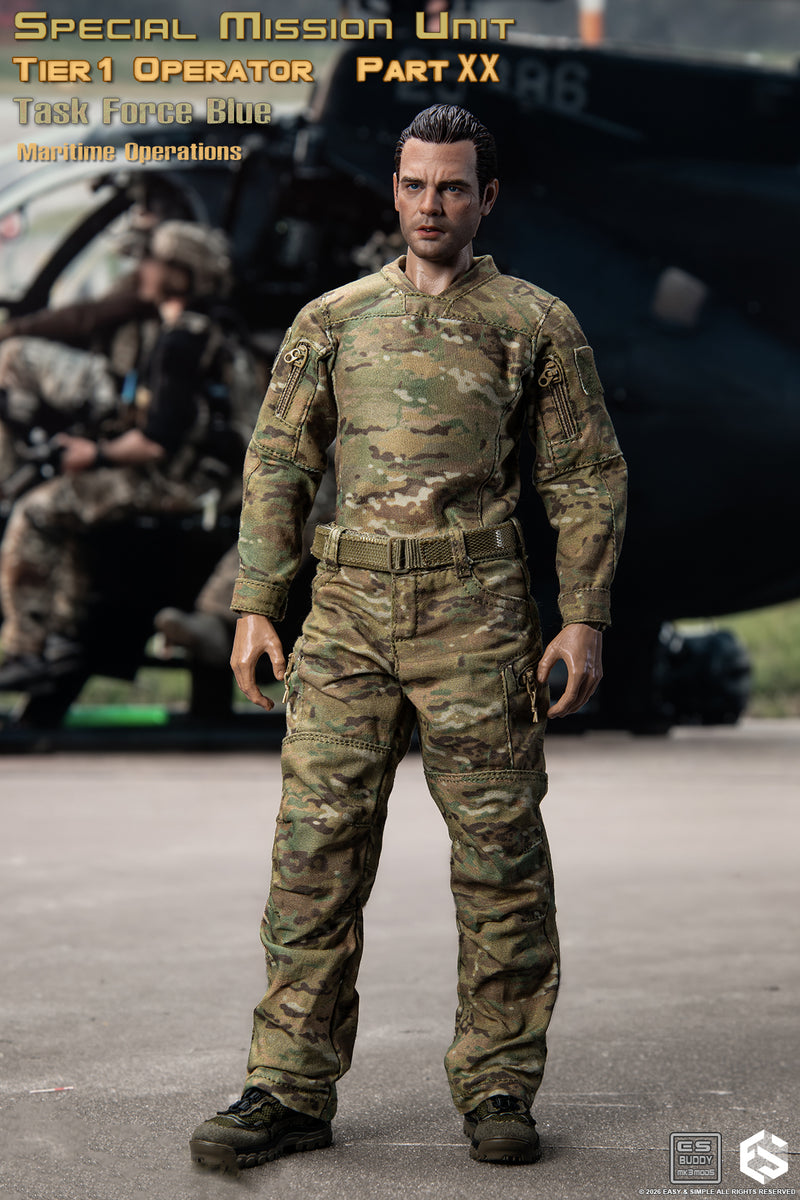 Load image into Gallery viewer, PREORDER DEPOSIT - SMU Tier1 Operator Part XX Task Force Blue Maritime Operation Ver A - MINT IN BOX
