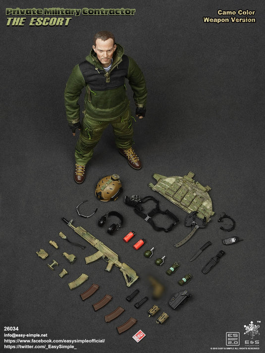 The Escort - Camo Gun Version - MINT IN BOX