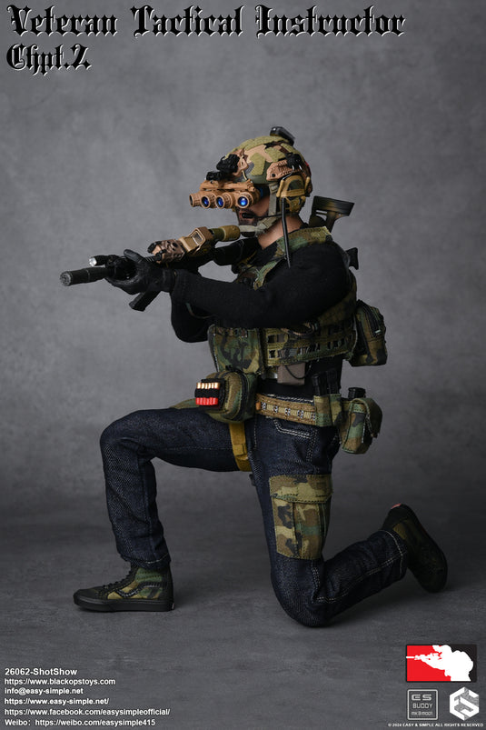 Veteran Tactical Instructor Chapt. 2 - Male Base Body w/Head Sculpt