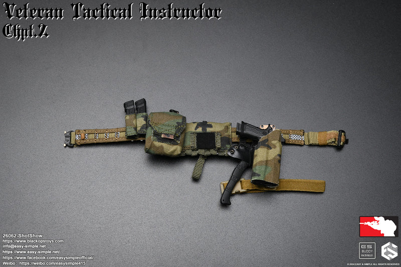 Load image into Gallery viewer, Veteran Tactical Instructor Chapt. 2 - P320 Pistol w/Holster &amp; MOLLE Battle Belt Set
