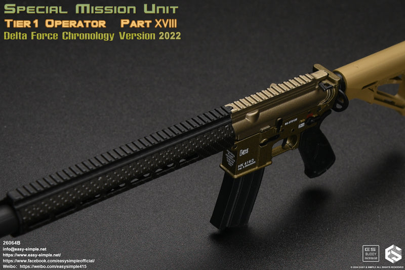 Load image into Gallery viewer, Delta Force SMU Tier 1 Op. - HK416 Rifle
