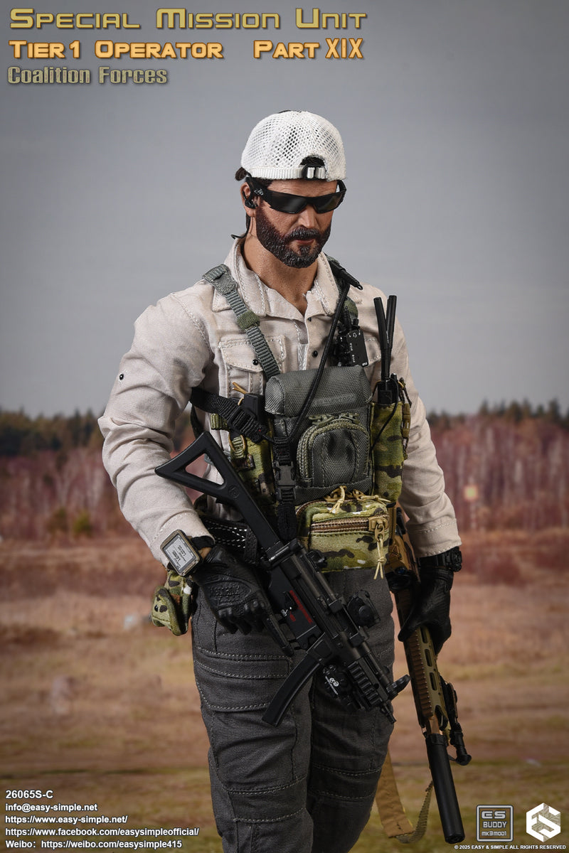 Load image into Gallery viewer, SMU - Coalition Forces - Black Low Profile Concealment Bag w/MP5 SMG
