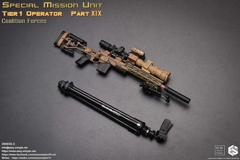 Load image into Gallery viewer, SMU - Coalition Forces - CAG SRL Sniper Rifle w/Tripod
