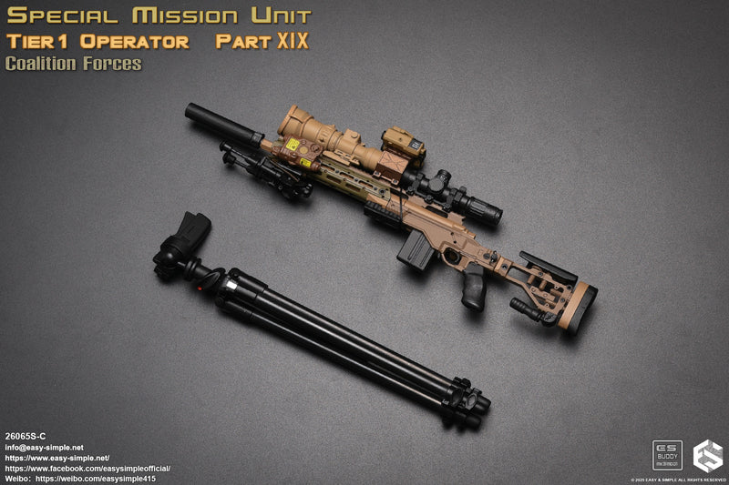 Load image into Gallery viewer, SMU - Coalition Forces - CAG SRL Sniper Rifle w/Tripod
