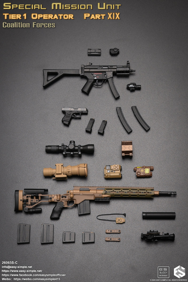 Load image into Gallery viewer, SMU Tier1 Operator Part XIX Coalition Forces Version C - MINT IN BOX

