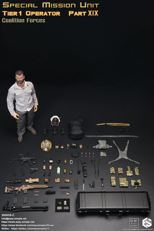 SMU - Coalition Forces - Modular Bino Chest Rig Set