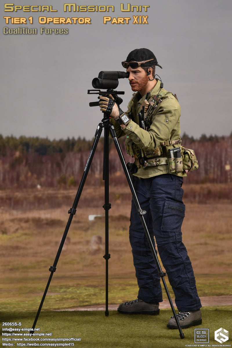 Load image into Gallery viewer, SMU - Coalition Forces - Radio w/Ear Buds &amp; Whip Antenna
