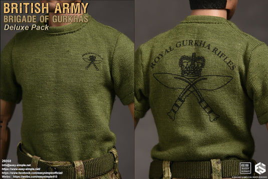British Army Gurkhas - Green Shirt w/Logo