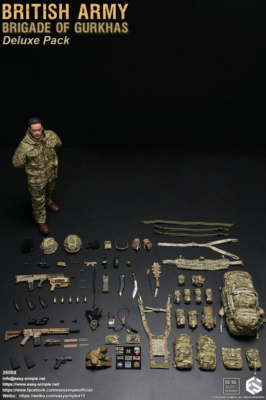 British Army Brigade of Gurkhas Deluxe Pack - MINT IN BOX