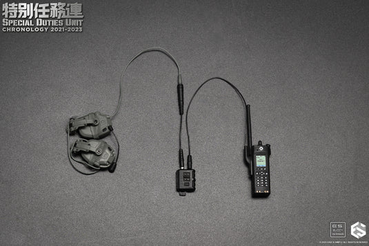 SDU Assault Team - OD Green FAST Helmet w/Communications & NVG Set