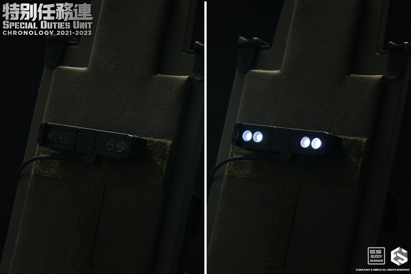 Load image into Gallery viewer, SDU Assault Team - SDU Custom Ballistic Shield w/Light Up Feature
