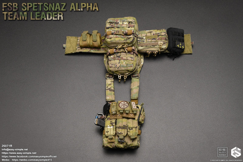 Load image into Gallery viewer, PREORDER DEPOSIT FSB Alpha Team Leader Version R - MINT IN BOX
