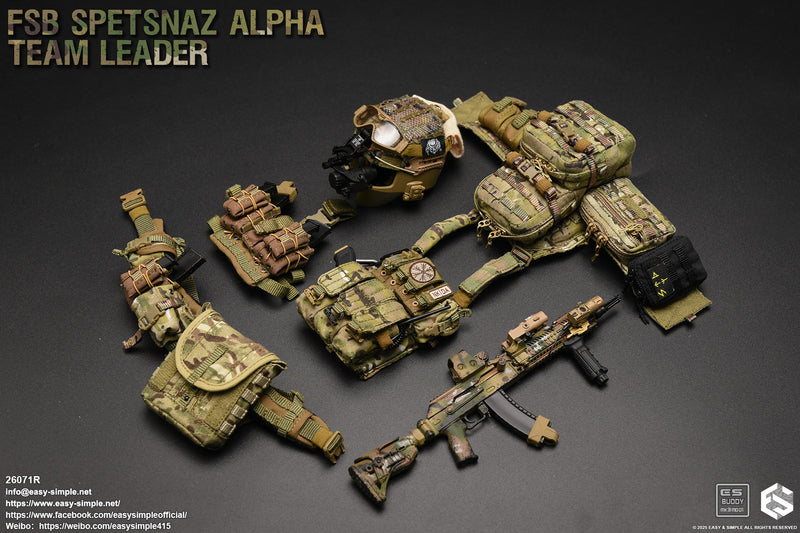 Load image into Gallery viewer, PREORDER DEPOSIT FSB Alpha Team Leader Version R - MINT IN BOX

