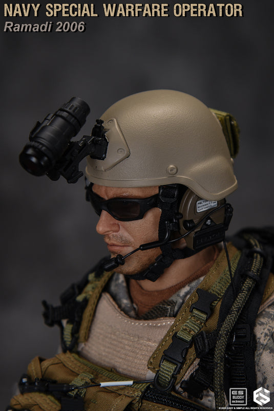 NSW Op. Ramadi 2006 - Tan Helmet w/NVG Set